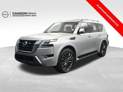Used 2023 Nissan Armada Platinum w/ Captain's Chairs Package