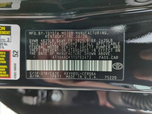 New 2026 Toyota Camry SE FWD image 17
