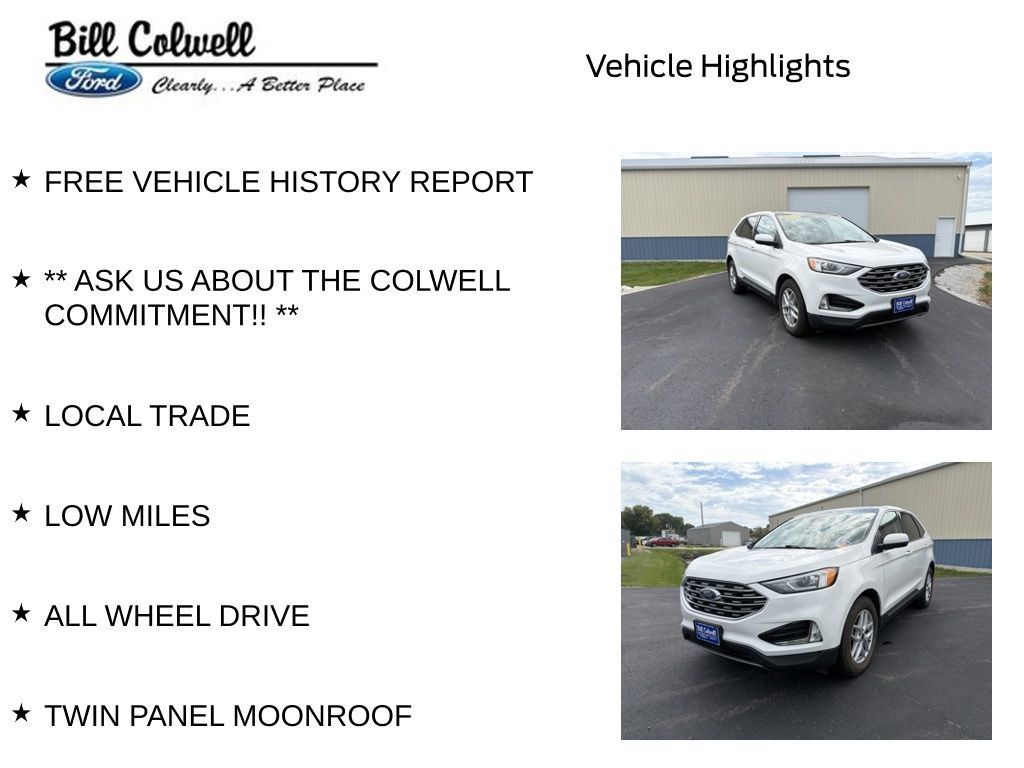 Certified 2021 Ford Edge SEL w/ Convenience Package AWD/4WD image 11
