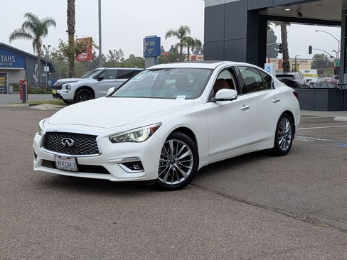 Used 2023 INFINITI Q50 Luxe w/ Cargo Package image 1