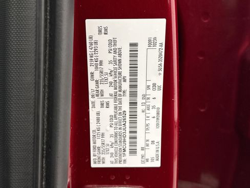 Used 2018 Ford Escape SEL image 25