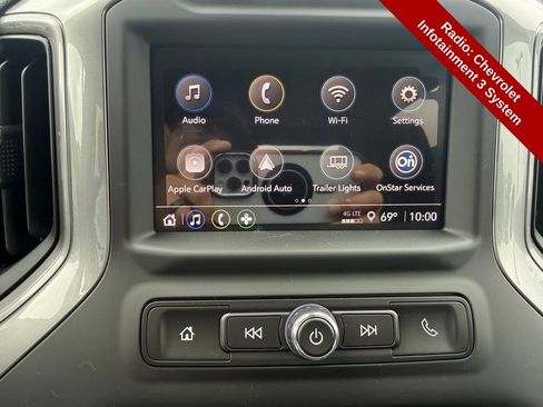 Used 2024 Chevrolet Silverado 1500 Custom Trail Boss w/ LPO, Dark Essentials Package AWD/4WD image 25