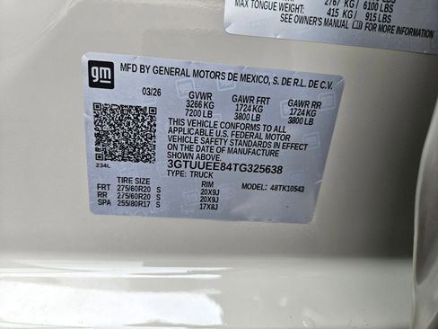 New 2026 GMC Sierra 1500 AT4 AWD/4WD image 33