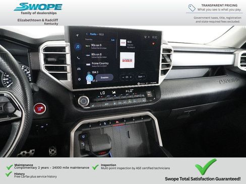 Used 2024 Toyota Tundra SR5 w/ TRD Sport Premium Package AWD/4WD image 19