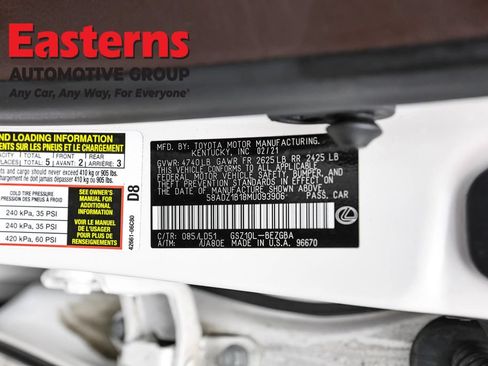 Used 2021 Lexus ES 350 w/ Premium Package FWD image 37