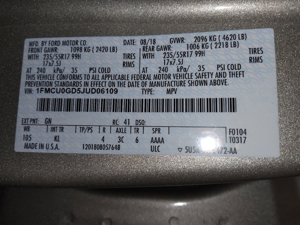 Used 2018 Ford Escape SE FWD image 33