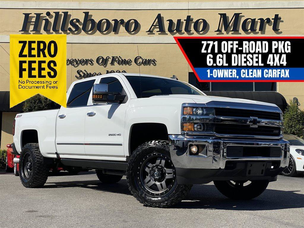Used 2016 Chevrolet Silverado 2500 LTZ w/ Duramax Plus Package AWD/4WD image 1
