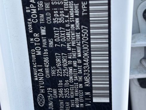 Used 2019 Hyundai Tucson Value w/ Cargo Package image 16