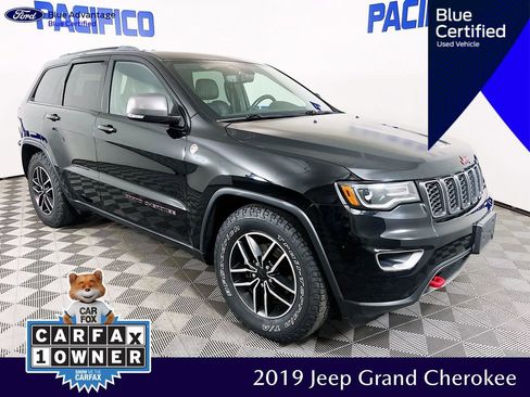 Used 2019 Jeep Grand Cherokee Trailhawk w/ Trailhawk Luxury Group AWD/4WD image 1