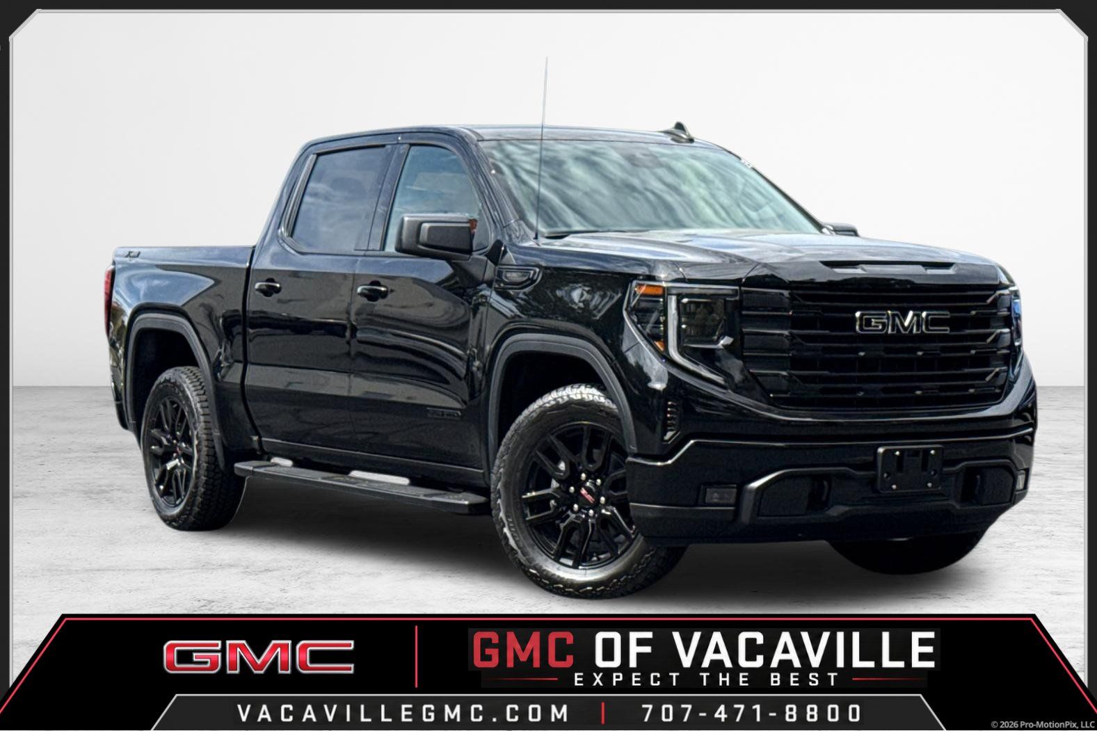 New 2026 GMC Sierra 1500 Elevation w/ LPO, Elevation Black Package AWD/4WD image 1