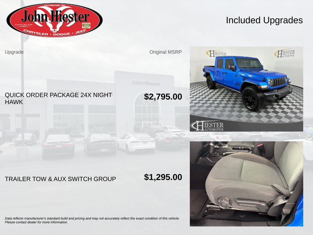 Used 2025 Jeep Gladiator Sport AWD/4WD image 3