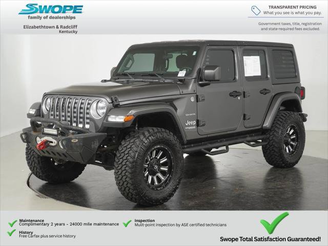 Certified 2020 Jeep Wrangler Unlimited Sahara AWD/4WD image 7