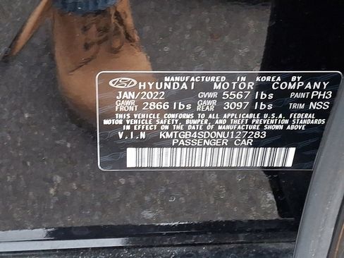 Certified 2022 Genesis G80 3.5T Sport w/ Sport Prestige Package image 27