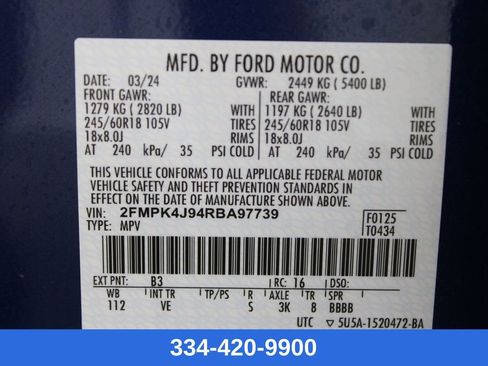 Used 2024 Ford Edge SEL image 30