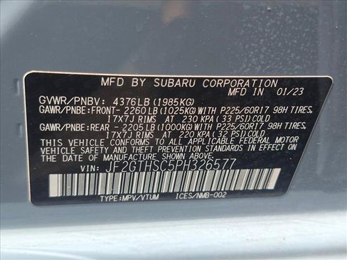 Used 2023 Subaru Crosstrek 2.5i Sport AWD/4WD image 17