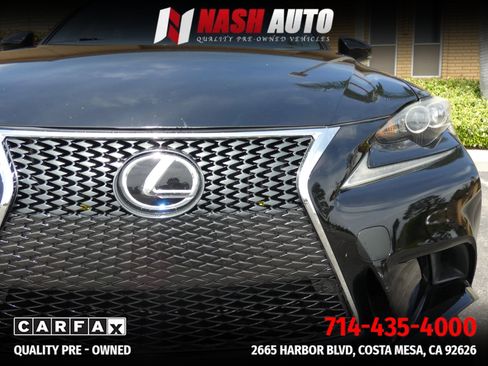 Used 2014 Lexus IS 250 w/ F-Sport Package RWD image 19