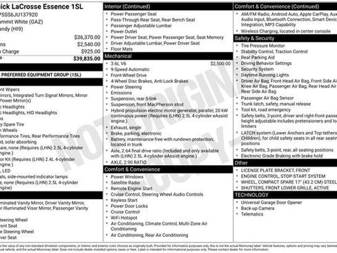 Used 2018 Buick LaCrosse Essence image 33