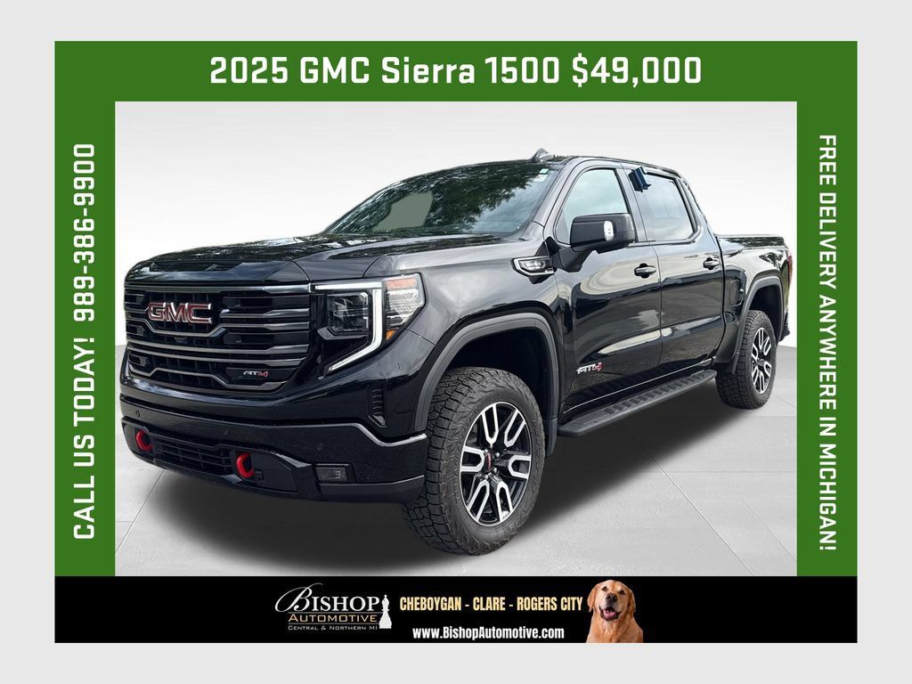 Used 2025 GMC Sierra 1500 AT4 w/ AT4 Premium Package AWD/4WD 360° Tour