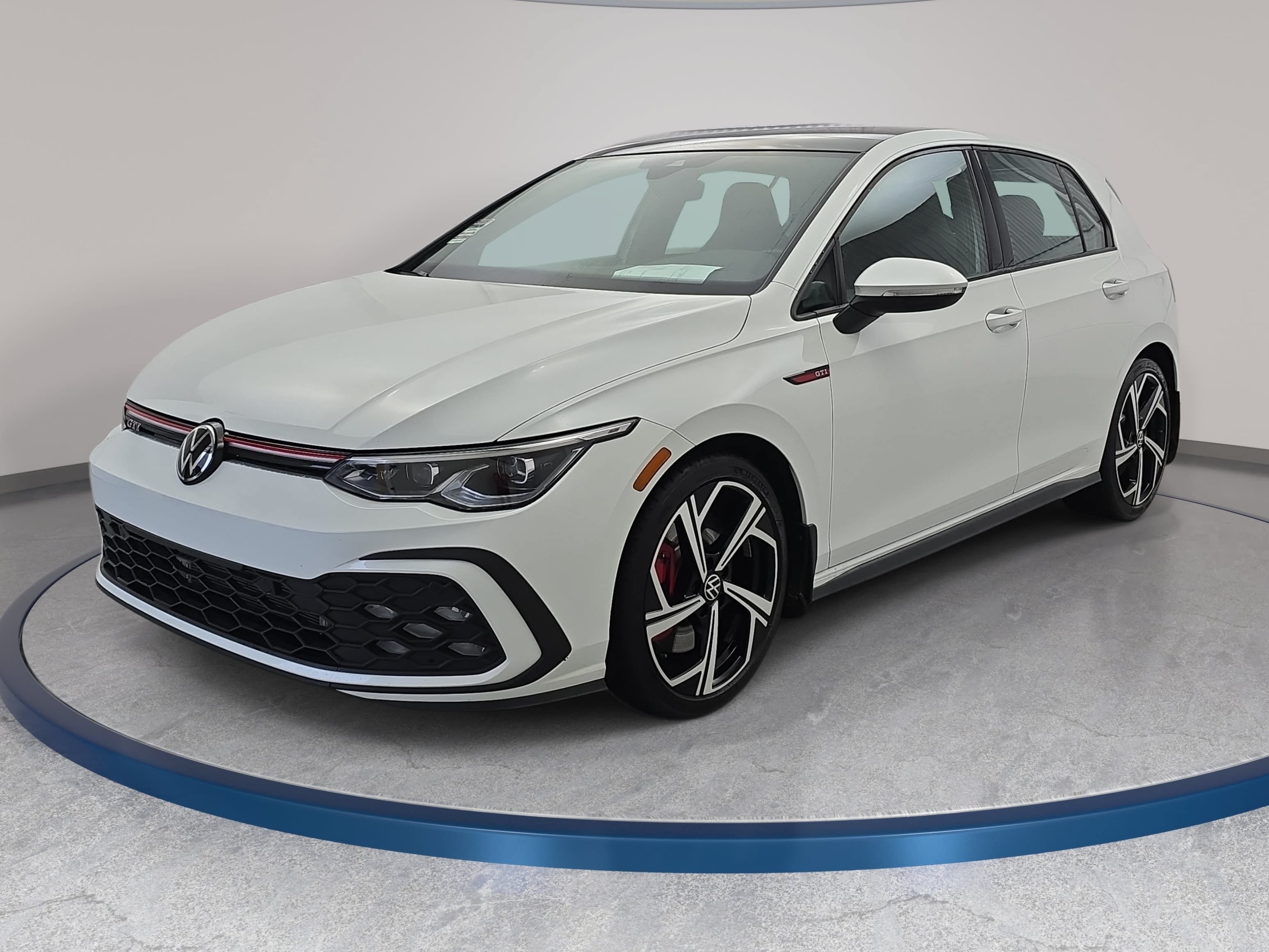 Certified 2024 Volkswagen GTI SE FWD image 1
