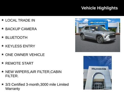 Used 2024 Chevrolet TrailBlazer LT FWD image 2