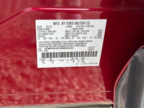 Used 2024 Ford Edge SEL w/ Convenience Package AWD/4WD image 25