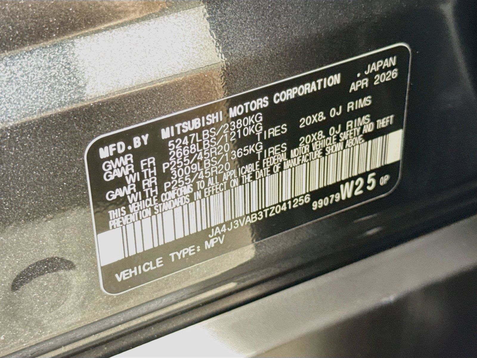 New 2026 Mitsubishi Outlander SE FWD image 40