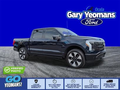 Certified 2024 Ford F150 Lightning Platinum