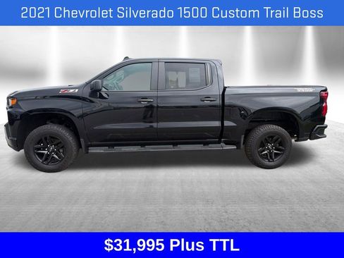 Used 2021 Chevrolet Silverado 1500 Custom Trail Boss AWD/4WD image 2
