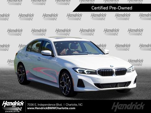 Certified 2025 BMW 330i Sedan RWD image 1
