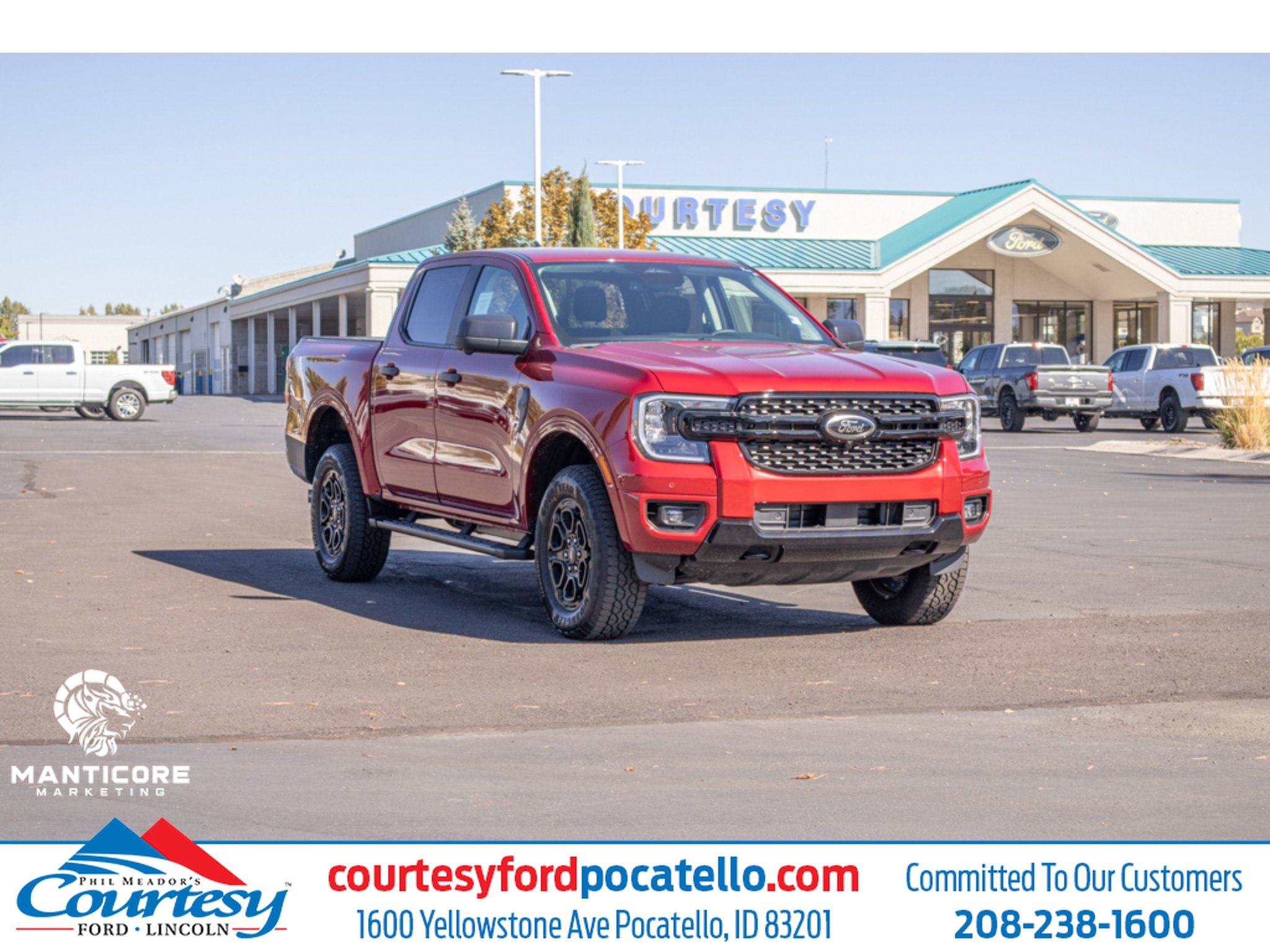 New 2026 Ford Ranger XLT w/ FX4 Off-Road Package AWD/4WD image 1