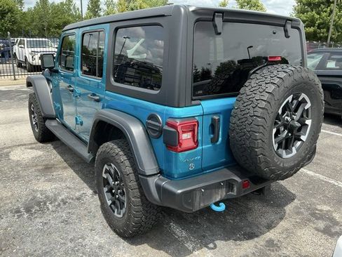 Used 2024 Jeep Wrangler Unlimited Rubicon 4xe w/ Technology Group AWD/4WD image 9