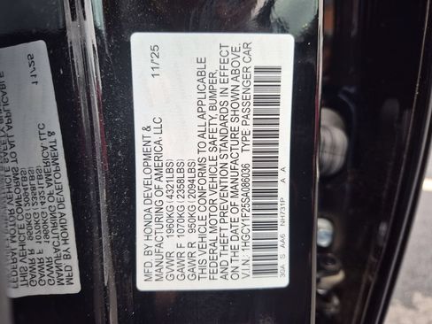 Used 2025 Honda Accord LX image 35