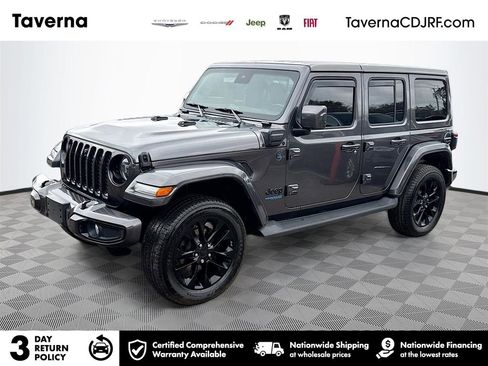 Used 2021 Jeep Wrangler Unlimited Sahara AWD/4WD image 1