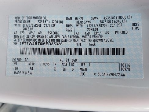 Used 2021 Ford F250 Lariat AWD/4WD image 37