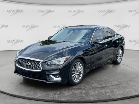 Used 2023 INFINITI Q50 Luxe w/ Cargo Package AWD/4WD image 3