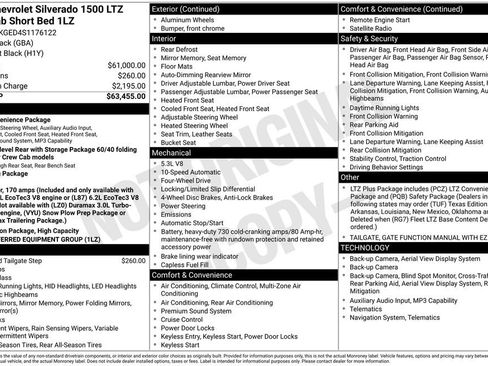 Used 2025 Chevrolet Silverado 1500 LTZ AWD/4WD image 6