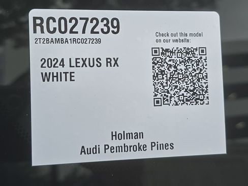 Used 2024 Lexus RX 350 Premium Plus w/ Convenience Package FWD image 32