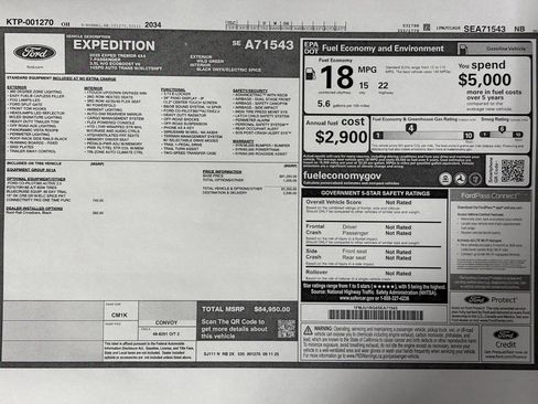 New 2025 Ford Expedition Tremor image 38