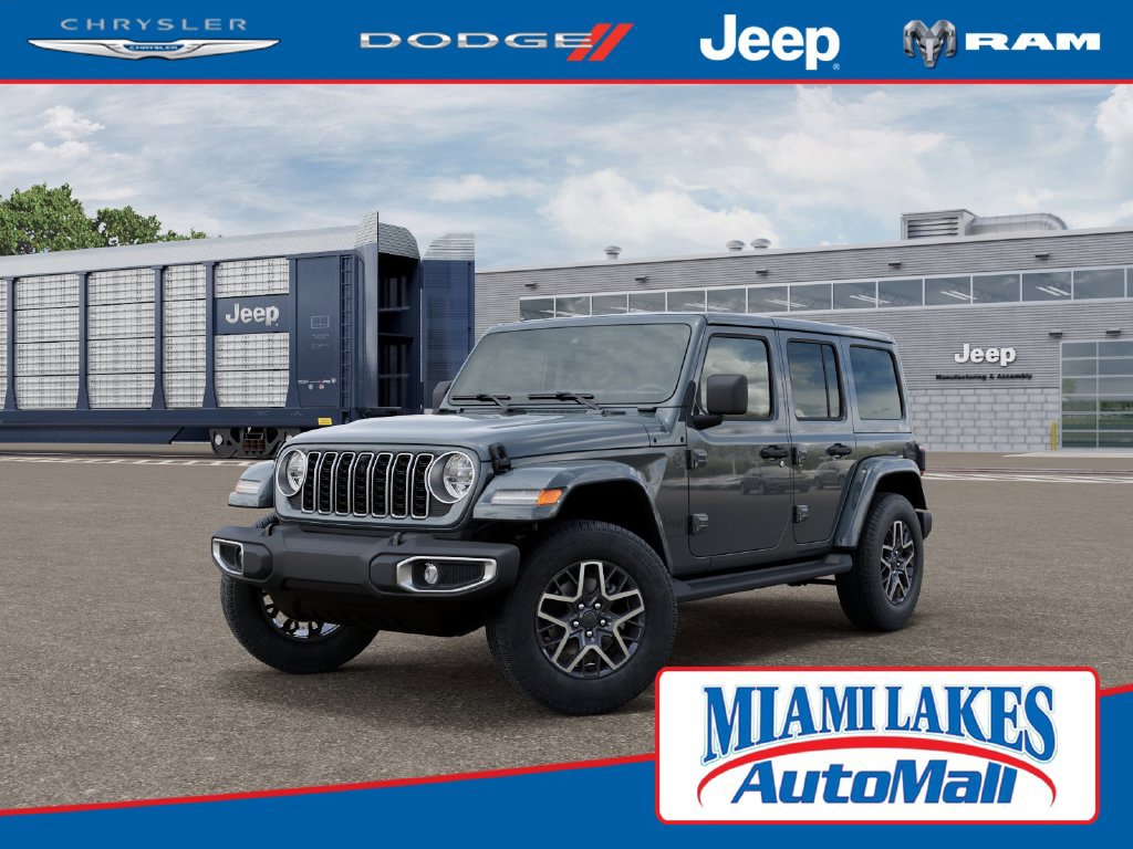 New 2026 Jeep Wrangler Unlimited Sahara AWD/4WD 360° Tour