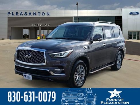 Used 2023 INFINITI QX80 Luxe w/ Cargo Package RWD image 1