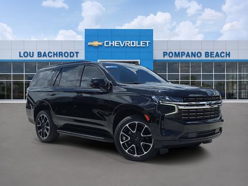Used 2022 Chevrolet Tahoe RST w/ Luxury Package RWD image 1