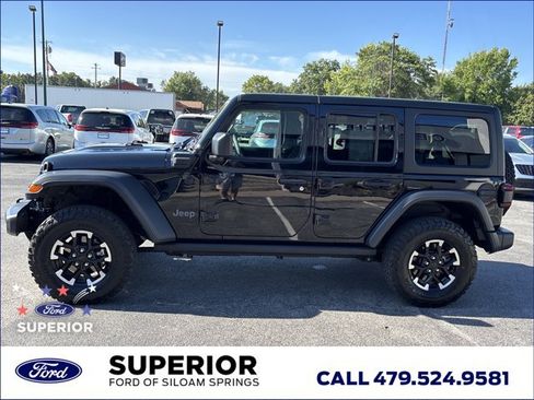 Used 2024 Jeep Wrangler Unlimited Rubicon 4xe w/ Technology Group AWD/4WD image 11