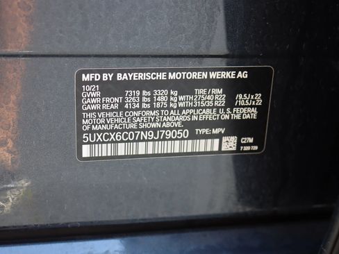 Used 2022 BMW X7 M50i w/ Executive Package AWD/4WD image 48