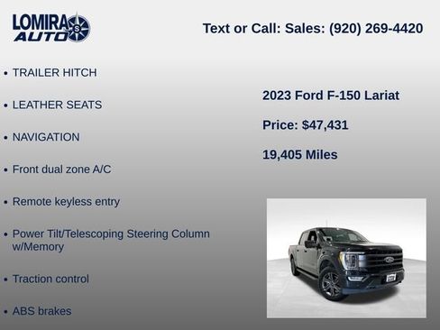 Used 2023 Ford F150 Lariat AWD/4WD image 33