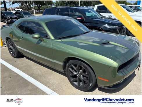 Used 2021 Dodge Challenger SXT w/ Blacktop Package RWD image 3