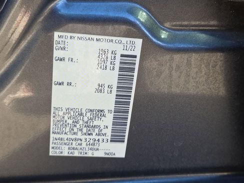 Used 2023 Nissan Altima 2.5 SV image 36