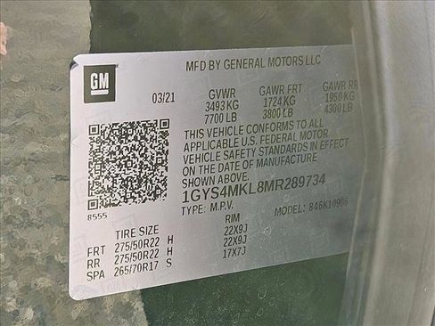 Used 2021 Cadillac Escalade ESV Premium Luxury Platinum image 21