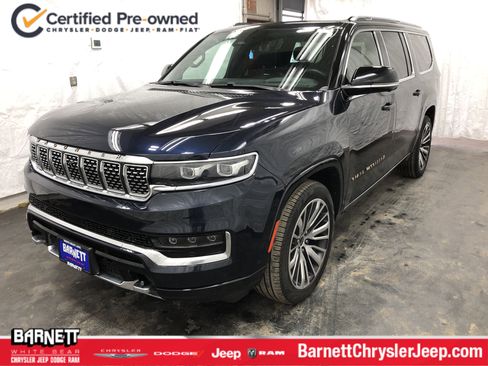 Certified 2023 Jeep Grand Wagoneer L Series III w/ Rear Seat Video Group 1 image 1
