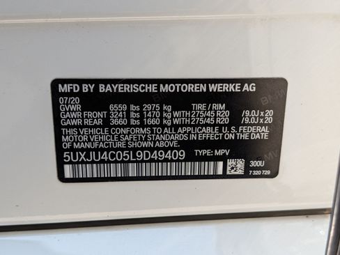 Used 2020 BMW X5 M50i w/ Executive Package AWD/4WD image 32
