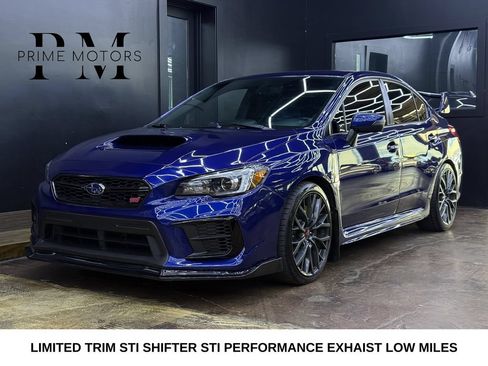 Used 2018 Subaru WRX STI Limited AWD/4WD image 1
